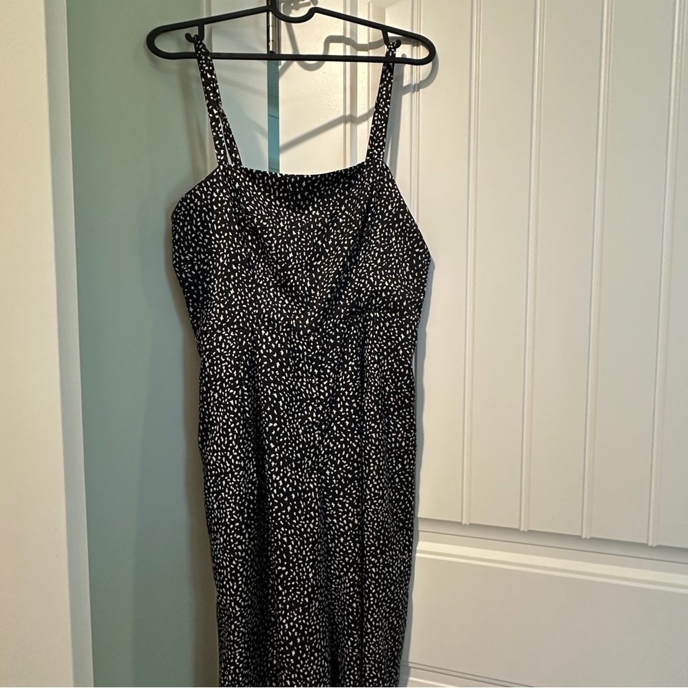 Black and White jumpsuit from anthropology